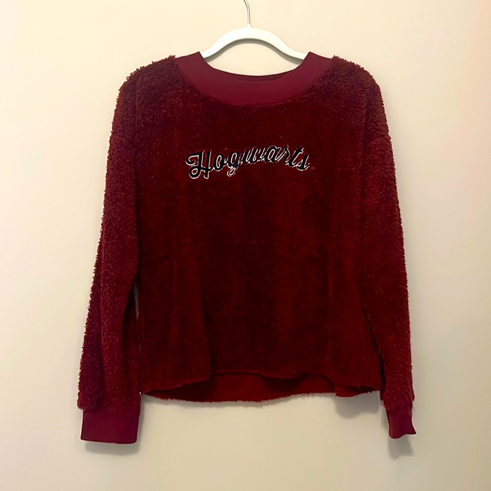 Fuzzy Hogwarts Sweater